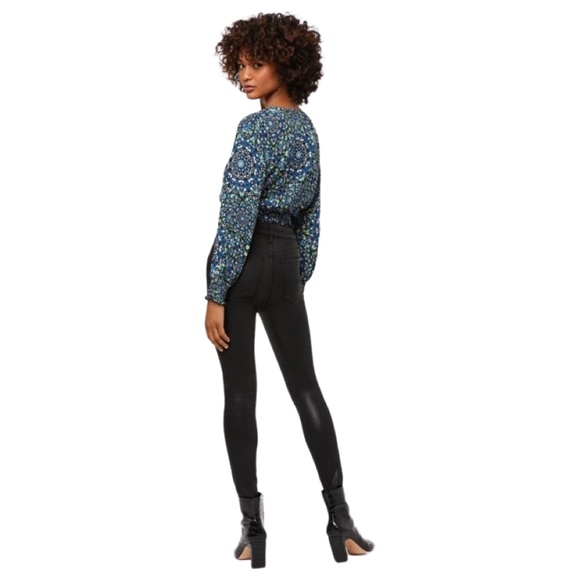 NWT BCBGeneration Floral Crop Top - Picture 6 of 16